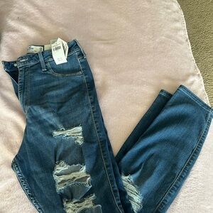 Hollister Curvy Ultra High-Rose Jean Legging